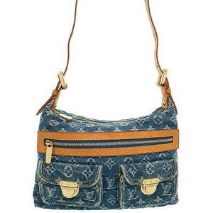 Louis Vuitton Monogram Denim Baggy Shoulder Bag